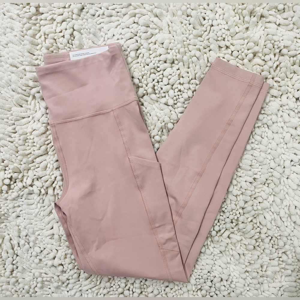 American Eagle the everything pocket highest rise leggings Size Medium Pink